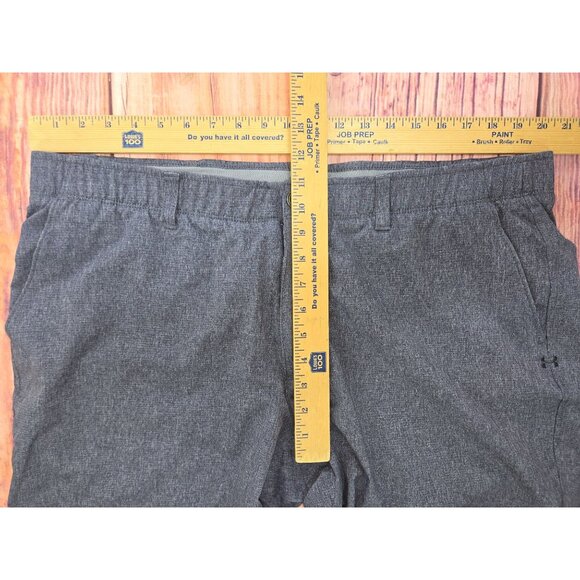 Under Armour Mens Gray Heathered Golf Shorts Size 42 - Picture 6 of 7